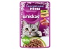 Вискас СКАЗОЧНОЕ МЕНЮ влажный корм для кошек с уткой в соусе, 75г, WHISKAS