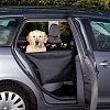 Автомобильная подстилка с боковыми стенками, для собак, 65/145 см, флис/нейлон, черный/бежевый, 13231, TRIXIE