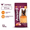 Авард сухой корм для собак крупных пород с курицей, индейкой и тыквой, 12кг, AWARD