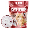 Наполнитель КЭТ СТЕП АРКТИК КЛУБНИКА силикагель впитывающий 3,8л, CAT STEP