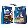 Брит Премиум СЕНСИТИВ сухой корм для собак с чувствительным пищеварением, с ягненком и индейкой,  8кг, BRIT Premium Sensitive