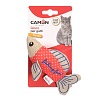 Игрушка для кошек РЫБКА с кошачьей мятой, 14см, текстиль, цвет в ассортименте, AG031/D, CAMON