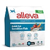 Аллева Эквилибриум СЕНСИТИВ сухой корм для кошек с чувствительным пищеварением, с океанической рыбой,  400г, ALLEVA EQUILIBRIUM Sensitive  