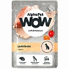 АльфаПет ВАУ влажный корм для щенков, паштет цыплёнок, 85г, ALPHAPET WOW 