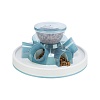 Игрушка для кошек КОРМУШКА-ТОННЕЛЬ, развивающая, 28х14см, 46002, TRIXIE