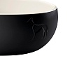 Миска для животных Хантер ЛУНД 1900мл, черная, керамика, 68415, HUNTER Ceramic Bowl Lund