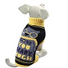 Свитер для собак МИШКА, размер XXL, длина спины 45см, объем груди 52-56см, черно-желтый, 12271613, TRIOL