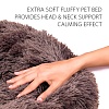 Лежак для собак КАДЛИ-80, Ø80см, Коричневый, 83190812, FERPLAST Cuddly
