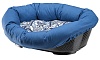 СОФА лежак для СИЕСТЫ-2, для собак, 52 х 39 х h21см, хлопок, города,  82030999, FERPLAST