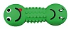 Игрушка для собак ГАНТЕЛЬ-СМАЙЛИК с пищалкой, 19см, латекс, разноцветная, 35251, TRIXIE