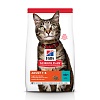 Хиллс ЭДАЛТ сухой корм для кошек для поддержания жизненной энергии и иммунитета, с тунцом, 1,5кг, Hill's Adult Tuna