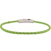 Мигающее кольцо для собак USB, 33-63,5см/ø 8мм, нейлон, зеленый, 519762, FLAMINGO