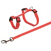Шлейка с поводком для кролика, 10мм/120см, нейлон, в ассортименте, 6260, TRIXIE