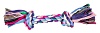 Игрушка для собак ВЕРЕВКА С УЗЛАМИ, 125г/26см, цветная, хлопок, 3272, TRIXIE