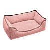 Лежак с бортом Хантер ЛОММА, 80*60см, розовый, полиэстер, 66566, HUNTER Lomma