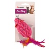 Игрушка для кошек МЫШКА БИБИ, 10см, розовая, FL560909, FLAMINGO