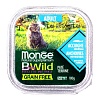 Монж Би Вайлд ЭДАЛТ влажный корм для кошек с анчоусом и овощами, 100г, MONGE BWild Adult