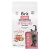 Брит Кеа СТЕРИЛАЙЗД МЕТАБОЛИК сухой корм для стерилизованных кошек для улучшения обмена веществ, с индейкой, 1,5кг
