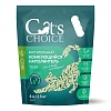 КЭТС ЧОЙС ТОФУ наполнитель для кошачьего туалета растительный, комкующийся, с ароматом зеленого чая, 6л/2,5кг, CAT'S CHOICE Tofu