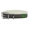 Ошейник для собак Хантер КОНВИНИЕНС РЕФЛЕКТ ГЛОУ 55, светящийся в темноте, 25мм/42-50см, белый леопард, каучук, 69163, HUNTER Convenience Reflect Glow