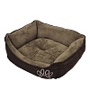 Лежак для собак МЕРО, 55*43*h17см, коричневый, 60864, NOBBY Mero