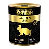 Четвероногий Гурман ГОЛДЕН ЛАЙН влажный корм для собак с кроликом, 340г, Golden Line