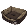 Лежак для собак МЕРО, 55*43*h17см, коричневый, 60864, NOBBY Mero