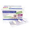 КАНИКВАНТЕЛ ПЛЮС XL препарат от гельминтов для крупных собак, со вкусом мяса, 1таб на 20кг веса, 1 блистер 3 табл, Caniquantel Plus XL