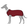 Свитер для собак Хантер МАЛЬМЁ, длина спины 30см, объем груди 40-46см, бордовый, акрил, 62883, HUNTER Malmö