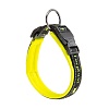 Ошейник СПОРТ ДОГ, для собак, 25мм/65см, нейлон, желтый, 78004228,  FERPLAST