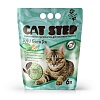 Наполнитель КЭТ СТЕП ТОФУ ГРИН ТИ растительный комкующийся 6л, CAT STEP TOFU GREEN TEA