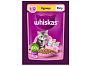 Вискас влажный корм для котят, рагу с курицей, 75г, WHISKAS