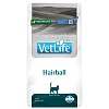 Фармина Вет Лайф ХЭРБОЛЛ сухой корм для кошек для выведения комочков шерсти из желудка и кишечника,  2кг, FARMINA Vet Life Hairball