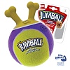 Игрушка для собак ДЖАМБОЛЛ 18см S, из теннисной резины, GIGWI