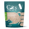 КЭТС ЧОЙС ТОФУ наполнитель для кошачьего туалета растительный, комкующийся, с ароматом кофе, 6л/2,5кг, CAT'S CHOICE Tofu