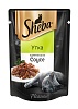 Шеба влажный корм для кошек, ломтики в соусе с уткой, 75г, SHEBA Pleasure