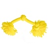 Игрушка для собак ДРАЙ ТЕК РОУП, жевательный канат с ароматом курицы, 50см, желтый, 300763, PLAYOLOGY Dri-Tech Rope