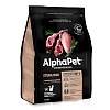 АльфаПет СТЕРИЛАЙЗД сухой корм для стерилизованных кошек с ягненком и индейкой,  400г, ALPHAPET Sterilised