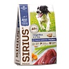 Сириус сухой корм для собак средних пород с индейкой, уткой и овощами,  2кг, SIRIUS Adult Medium