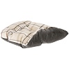 Лежак с двусторонней подушкой ЧАРЛЬЗ-50, для кошек, 45 х 35 х h17 см, велюр, коричневый, 83615002,  FERPLAST