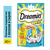Дримис МИКС лакомство для кошек, подушечки с лососем и сыром,  60г, DREAMIES
