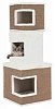 Домик для кошек ЛИЛО, 123см, белый/коричневый, 43377, TRIXIE