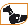  Шлейка ДАЙТОНА, для собак, М, нейлон, коричневая, 75577912,  FERPLAST
