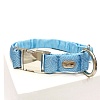 Ошейник для собак с металлической пряжкой, размер L, 25мм/38-66, голубой, нейлон, KCMC-25.HD/LB, JAPAN PREMIUM PET
