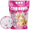Наполнитель КЭТ СТЕП АРКТИК ПИНК силикагель впитывающий 7,6л, CAT STEP Pink