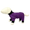 Комбинезон для собак ОССО из флиса на молнии №30, НА СУКУ, длина спины 30см, обхват груди 32-45см, фиолетовый, Кфц-1009, OSSO Fashion