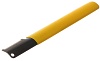 Тримминг частый с резиновой ручкой, 20 зубьев, желтый, 1025, V.I.PET