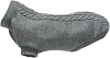 Пуловер для собак КЕНТОН, размер L, 60см, акрил, серый, 680019, TRIXIE