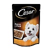 Цезарь влажный корм для собак, жаркое с уткой, 85г, CESAR
