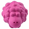 Игрушка для собак ОВЕЧКА с пищалкой и ароматом бекона, 8,5*12см, резина, розовая, MKR001164, MR.KRANCH
